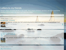Tablet Screenshot of letterstomyfriendsbackhome.com